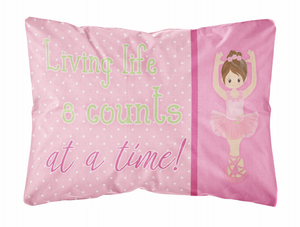 Dance Art Canvas Fabric Decorative Pillow - 638508680129