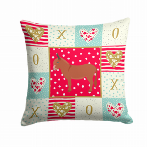 Animal Art Love Fabric Decorative Pillow - 194030132524