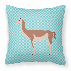 Animal Art Checkboard Design Fabric Decorative Pillow - 638508931788