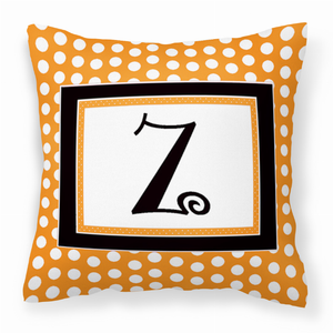 Monogram Letter Fabric Decorative Pillow - 705332249676