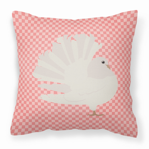 Animal Art Checkboard Design Fabric Decorative Pillow - 638508930330