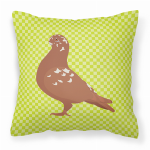 Animal Art Checkboard Design Fabric Decorative Pillow - 638508928627