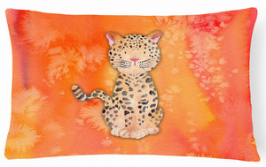 Watercolor Animal Art Canvas Fabric Decorative Pillow - 638508849403