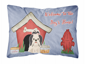 Dog House Collection Canvas Fabric Decorative Pillow - 638508471017