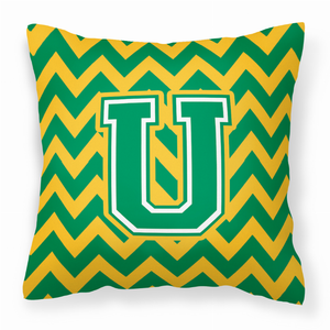 Letter Chevron Fabric Decorative Pillow - 638508320681
