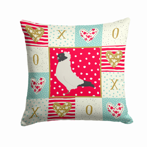 Bird Art Love Fabric Decorative Pillow - 194030133569