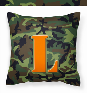 Monogram Letter Fabric Decorative Pillow - 705332249034