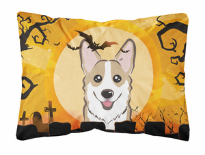 Halloween Dog Art Canvas Fabric Decorative Pillow - 638508129581