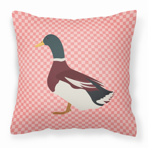Animal Art Checkboard Design Fabric Decorative Pillow - 638508929396