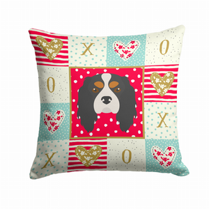 Dog Face Art Love Design Fabric Decorative Pillow - 194030124055