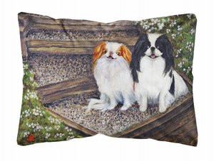 Dog Breed Painting Canvas Fabric Decorative Pillow - 638508061492