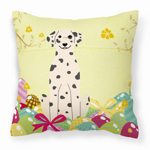 Easter Eggs Design Dog Art Fabric Decorative Pillow - 638508768285