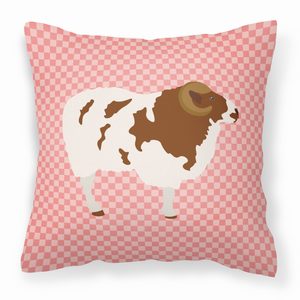 Animal Art Checkboard Design Fabric Decorative Pillow - 638508930583