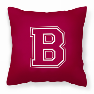 Monogram Letter Fabric Decorative Pillow - 705332249188