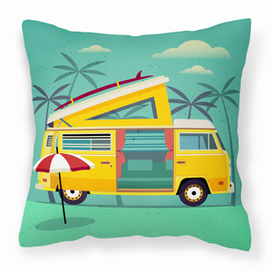 Camper Van Canvas Fabric Decorative Pillow - 638508727787