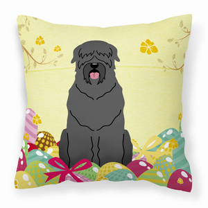 Easter Eggs Design Dog Art Fabric Decorative Pillow - 638508767578