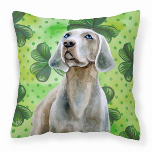 St Patrick's Design with Dog Fabric Decorative Pillow - 652259219766