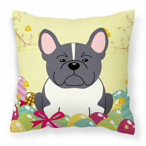 Easter Eggs Design Dog Art Fabric Decorative Pillow - 638508767431