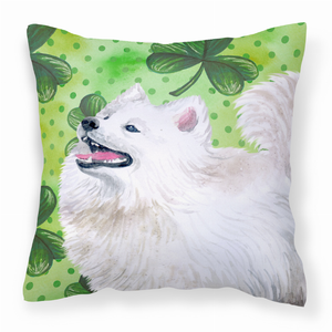 St Patrick's Design with Dog Fabric Decorative Pillow - 652259219933