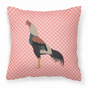 Animal Art Checkboard Design Fabric Decorative Pillow - 638508929211