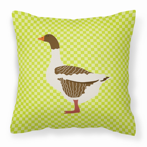 Animal Art Checkboard Design Fabric Decorative Pillow - 638508928122