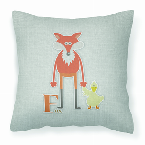 Alphabet Anmals Fabric Decorative Pillow - 638508708168