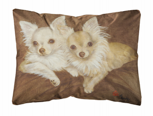 Dog Breed Painting Canvas Fabric Decorative Pillow - 638508061447