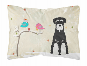 Carolines Treasures, Inc Christmas Presents Between Friends Dog Art Canvas Decorative Pillow, 12x16 Inches, Soft and Stylish