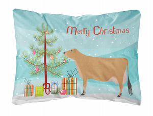 Merry Christmas Animal Art Fabric Decorative Pillow - 652259129249