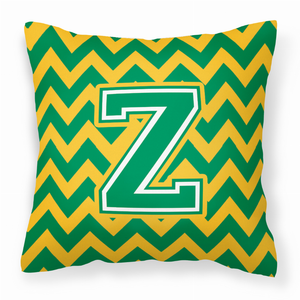 Letter Chevron Fabric Decorative Pillow - 638508320735