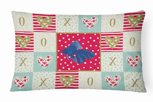 Sealife Art Love Fabric Decorative Pillow - 194030277539