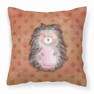 Polkadot Animals Watercolor Fabric Decorative Pillow - 638508840103