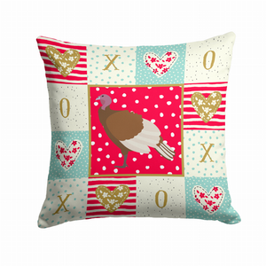 Bird Art Love Fabric Decorative Pillow - 194030133866