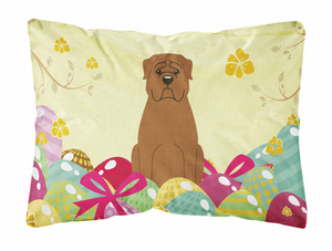 Easter Eggs Dog Art Canvas Fabric Decorative Pillow - 638508783554