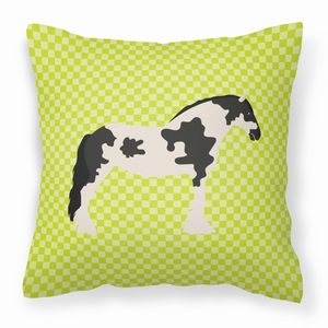 Animal Art Checkboard Design Fabric Decorative Pillow - 638508928214