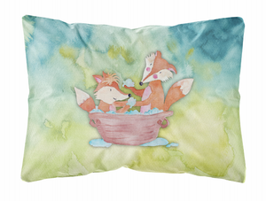 Watercolor Animal Art Canvas Fabric Decorative Pillow - 638508841445
