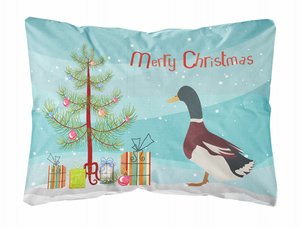 Merry Christmas Animal Art Fabric Decorative Pillow - 652259129515