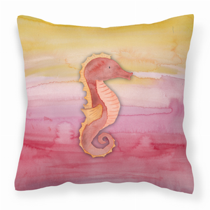 Sealife Watercolor Fabric Decorative Pillow - 638508850676