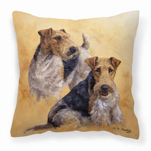Dog Painting Fabric Decorative Pillow - 638508185655