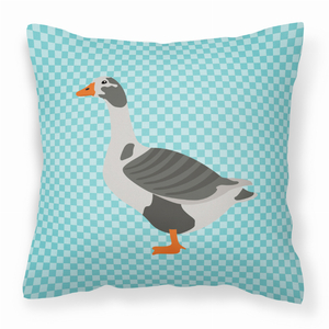 Blue Check Themed Fabric Decorative Pillow - 638508936745