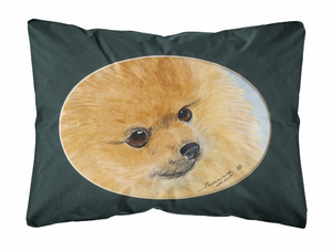 Dog Portrait/Landscape Painting Fabric Decorative Pillow - 705332239042