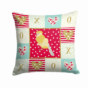 Birds Art Love Fabric Decorative Pillow - 194030141847