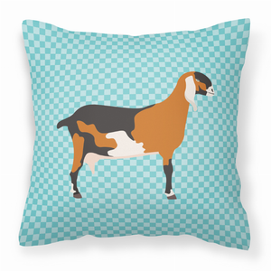 Animal Art Checkboard Design Fabric Decorative Pillow - 638508931405