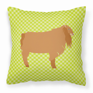 Animal Art Checkboard Design Fabric Decorative Pillow - 638508927941