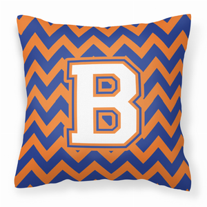 Letter Chevron Fabric Decorative Pillow - 638508320759