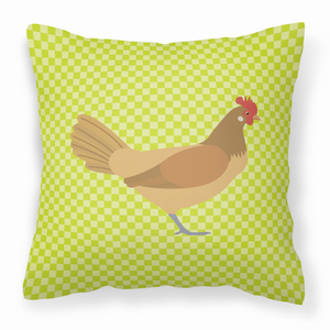 Animal Art Checkboard Design Fabric Decorative Pillow - 638508927415
