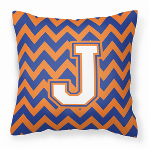 Letter Chevron Fabric Decorative Pillow - 638508320834