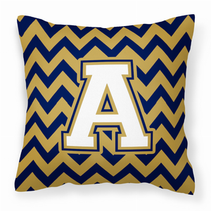 Letter Chevron Fabric Decorative Pillow - 638508319968