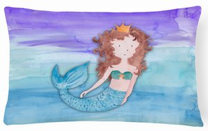 Watercolor Sealife Art Canvas Fabric Decorative Pillow - 638508849663