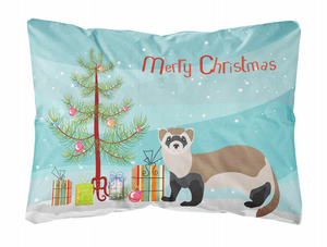 Merry Christmas Animal Art Fabric Decorative Pillow - 652259129737